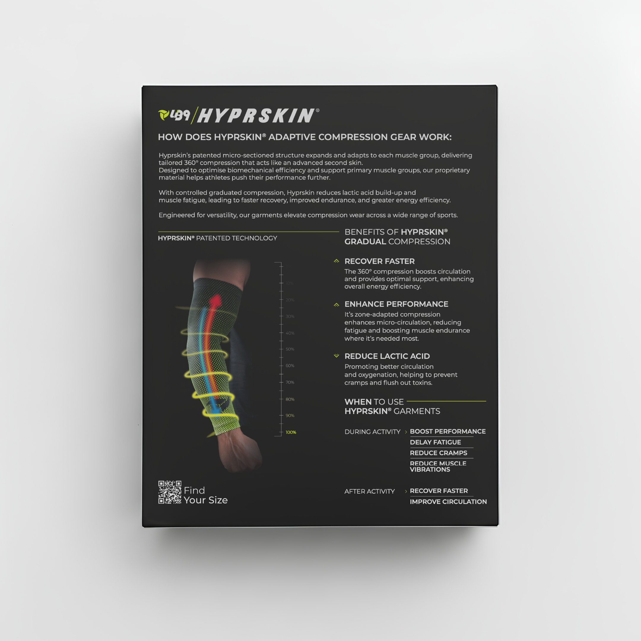 Adaptive Recovery Compression Arm Sleeves