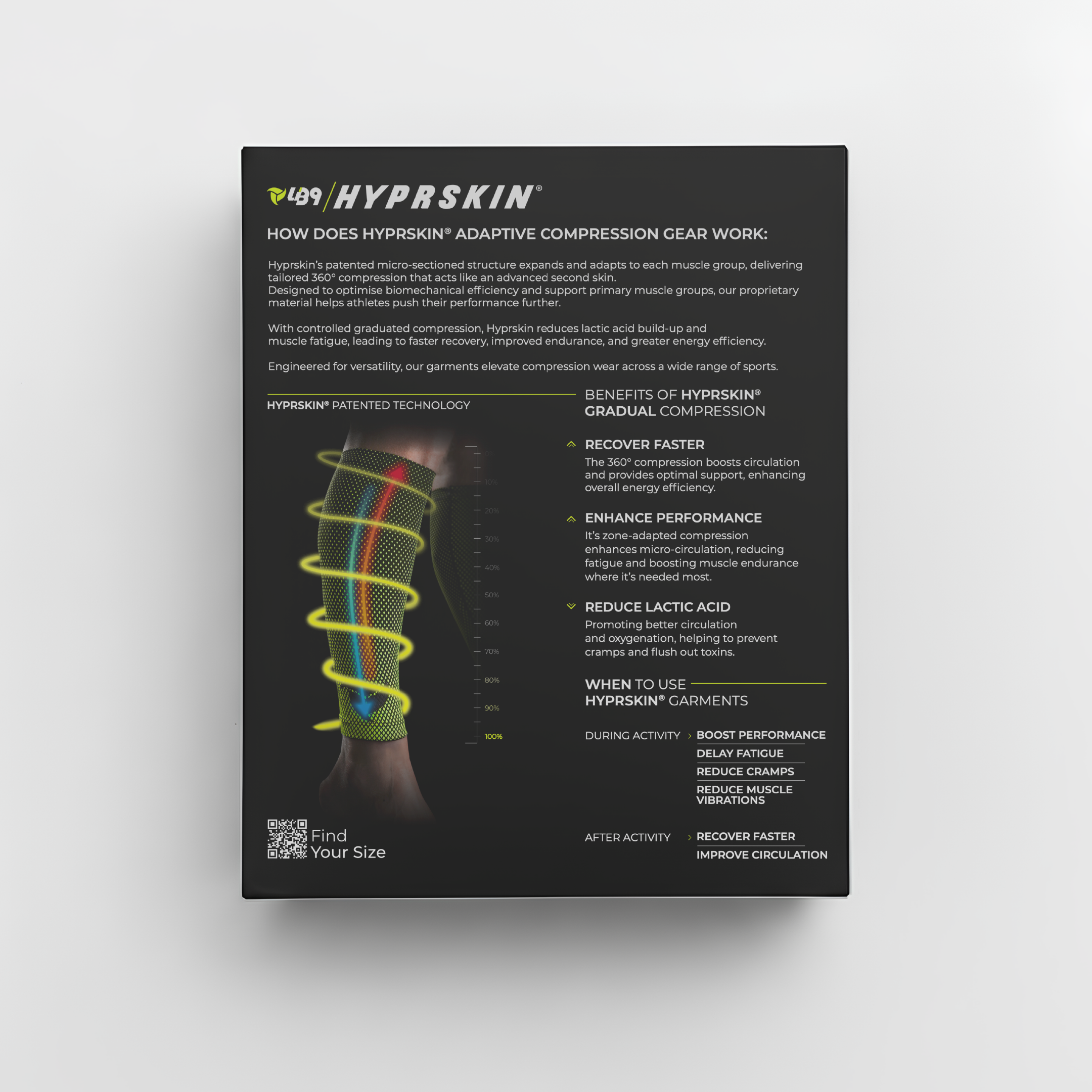 Adaptive Recovery Compression Calf Sleeves
